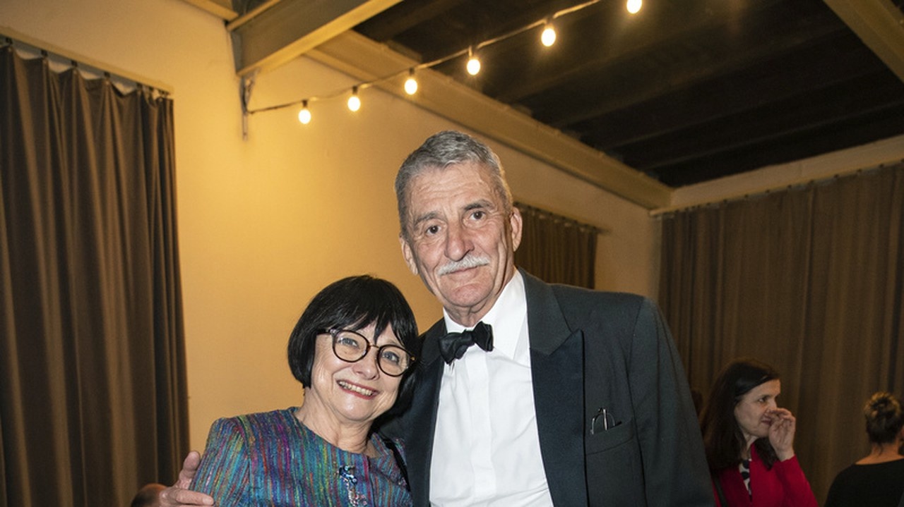Martin Huba s manželkou Dagmar
