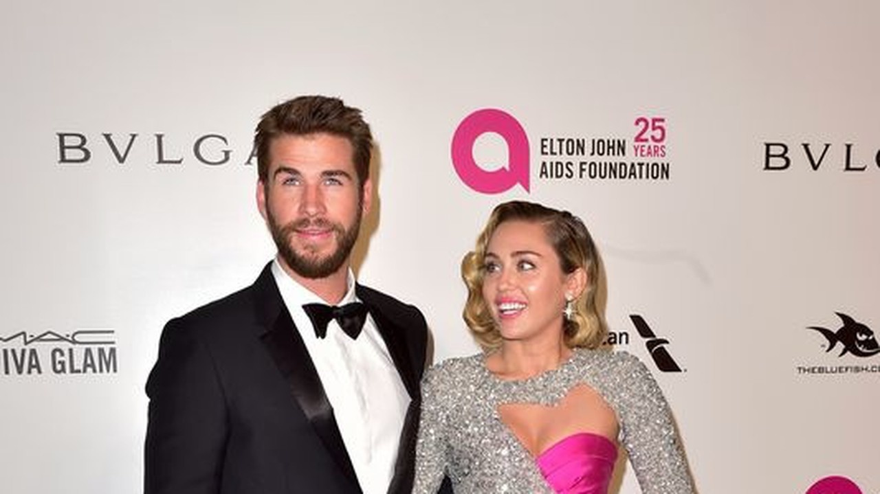 Herec Liam Hemsworth a speváčka Miley Cyrus