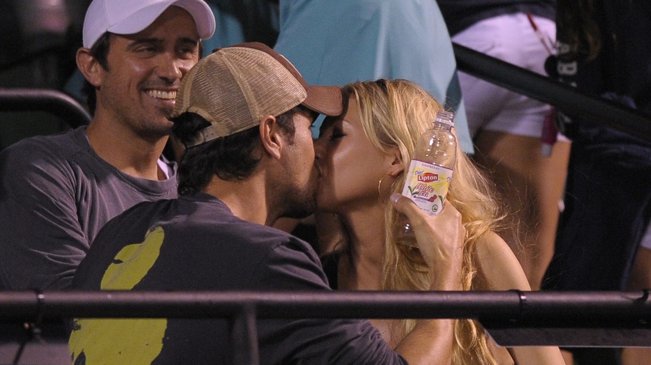 Enrique Iglesias a Anna Kurnikovová