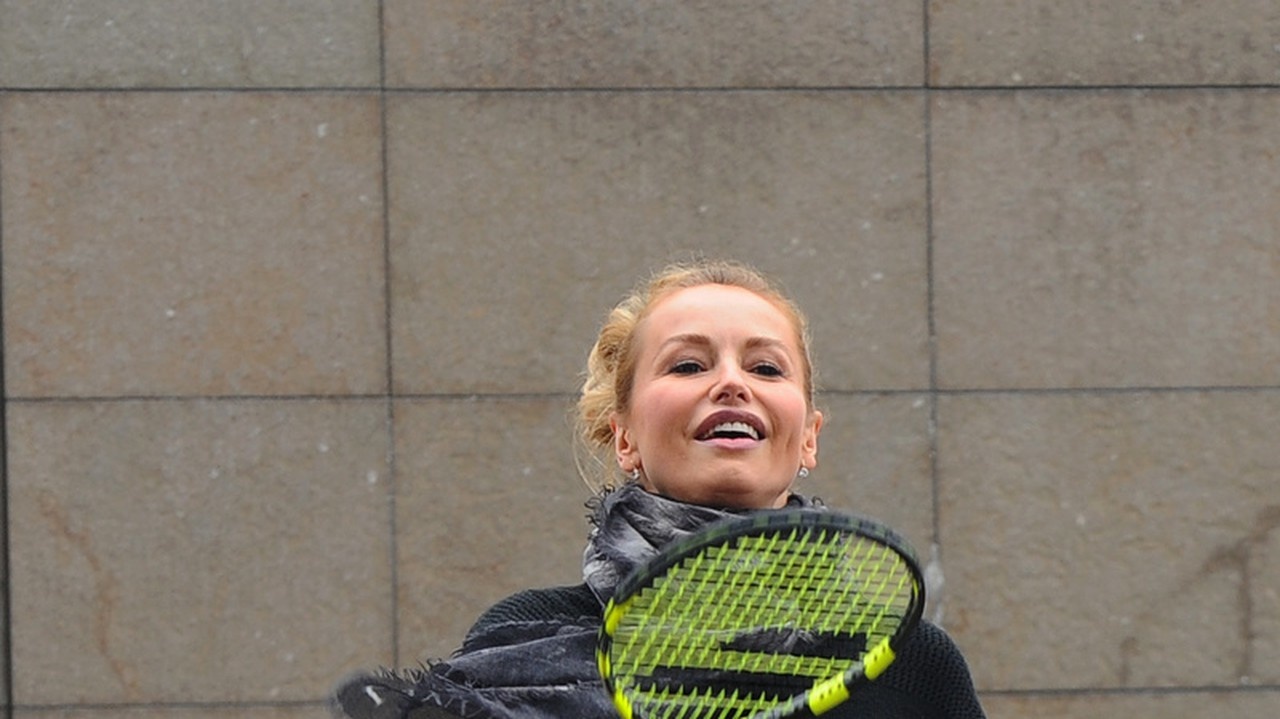 Adriana pri športovaní ukrývala svoje bruško.