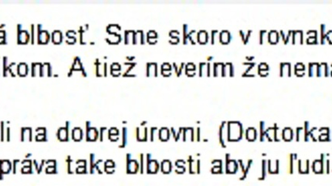 Sociálne siete zaplavili štipľavé reakcie na slová blondínky.