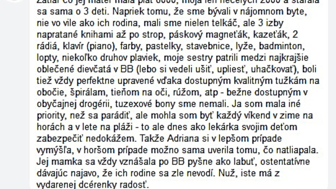 Sociálne siete zaplavili štipľavé reakcie na slová blondínky.
