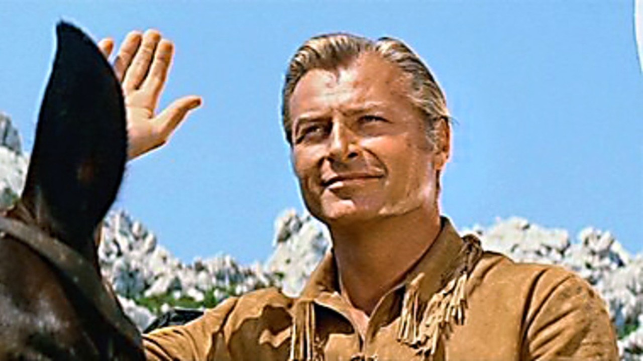 Lex Barker (54) ako Old Shatterhand (pokrvný brat)