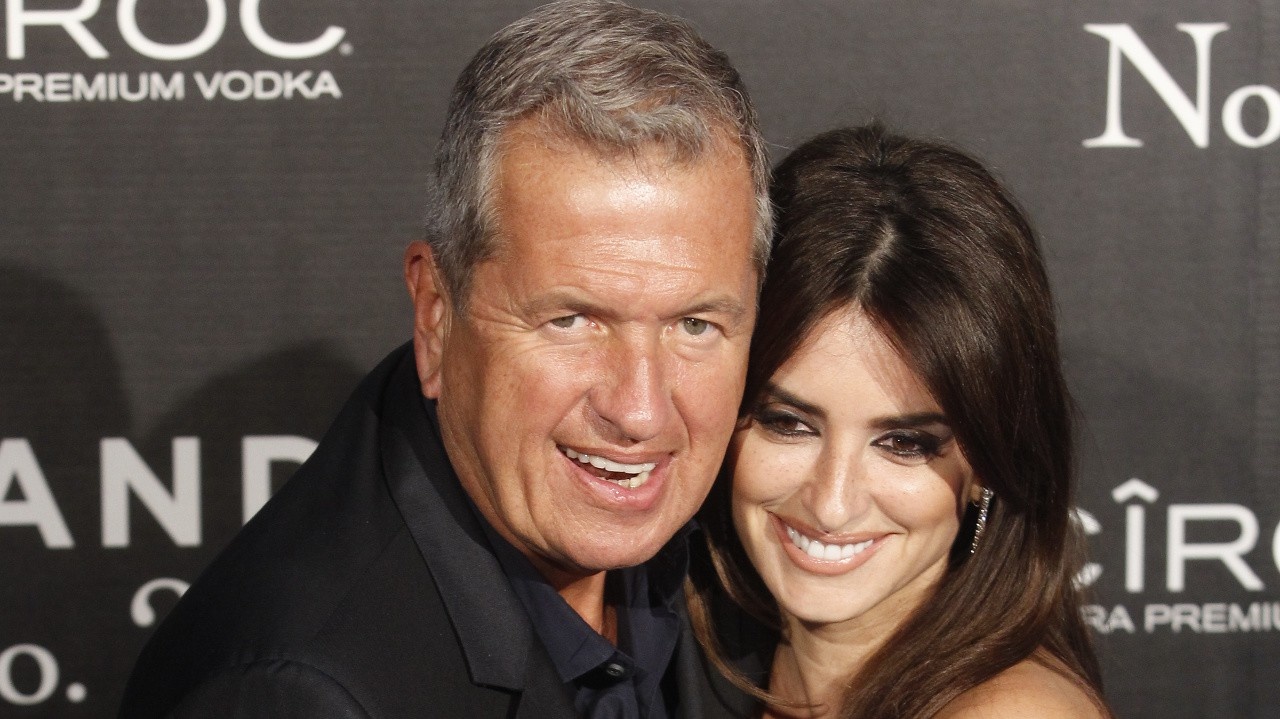 Penélope Cruz s fotografom Mariom Testinom