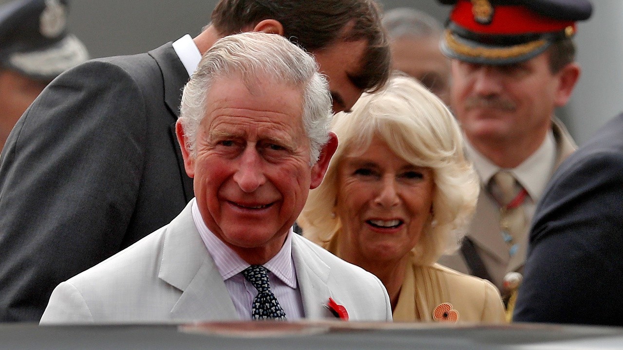 Princ Charles a jeho manželky Camilla na návšteve v Naí Dillí.