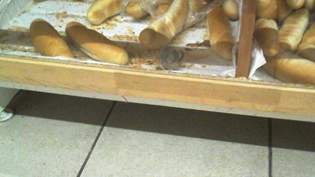 Čitateľovi sa podarilo odfotiť myš medzi rožkami.