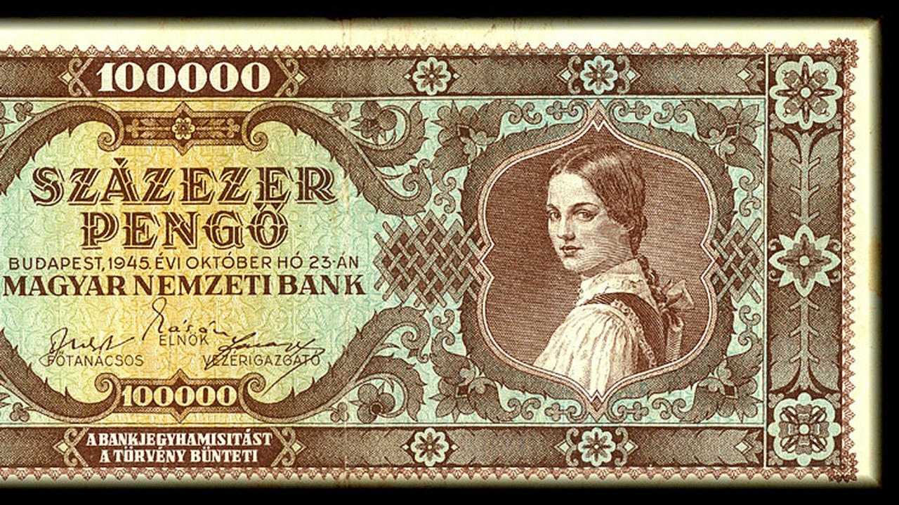 Túto bankovku zdobí portrét Valérie Rudasovej z Bíne.