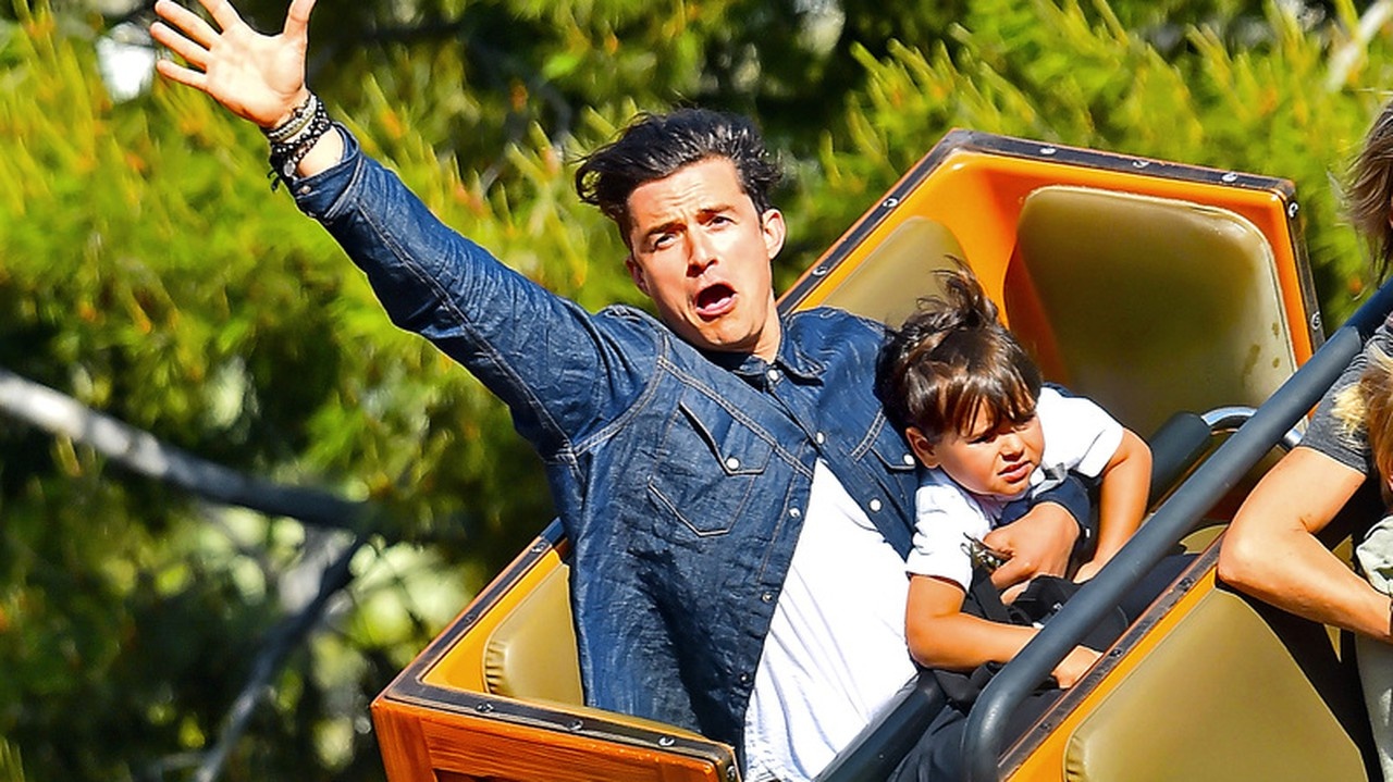 Orlando Bloom zobral synčeka do Disneylandu: Kto sa teší viac?