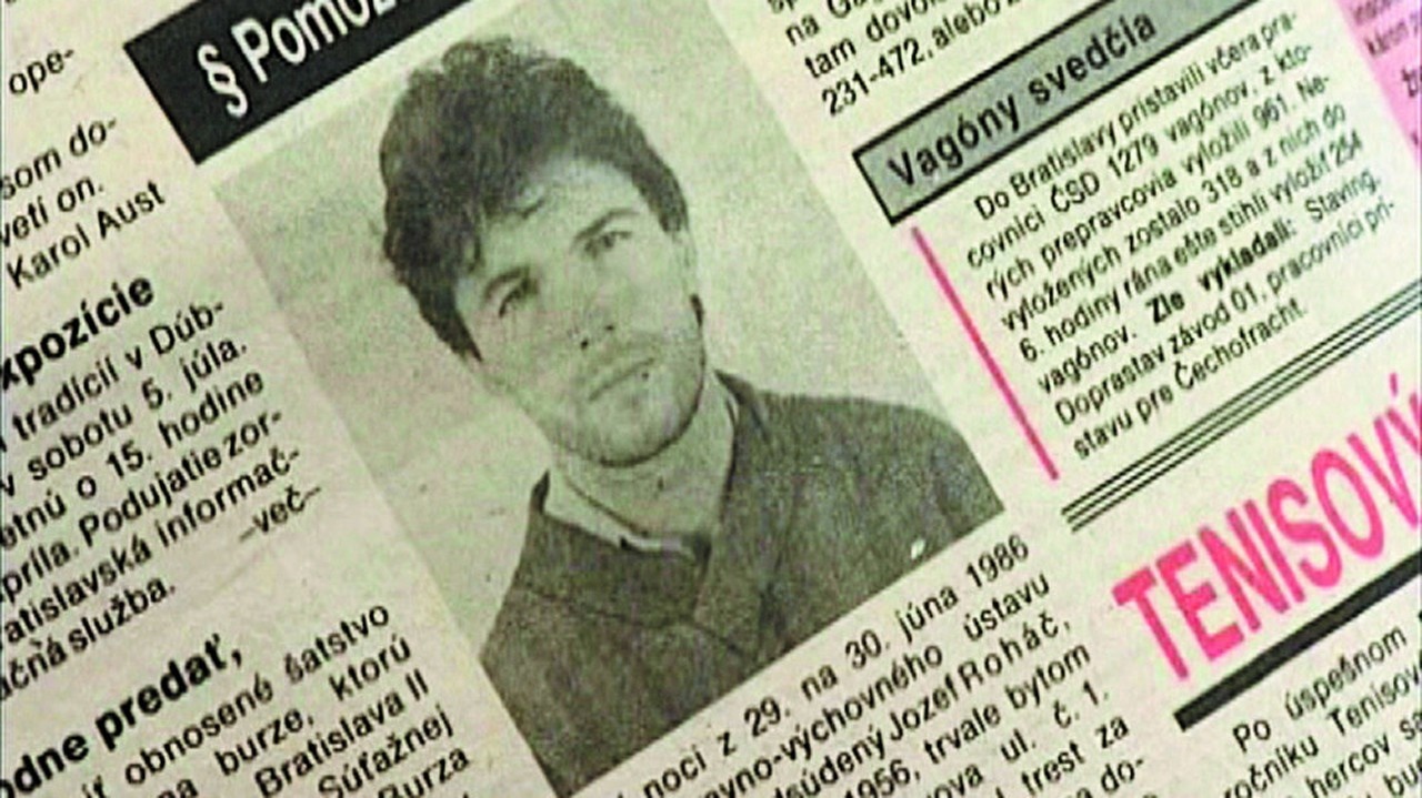 Po úteku z Ilavy v roku 1986 hľadali Jozefa Roháča po celom Československu.