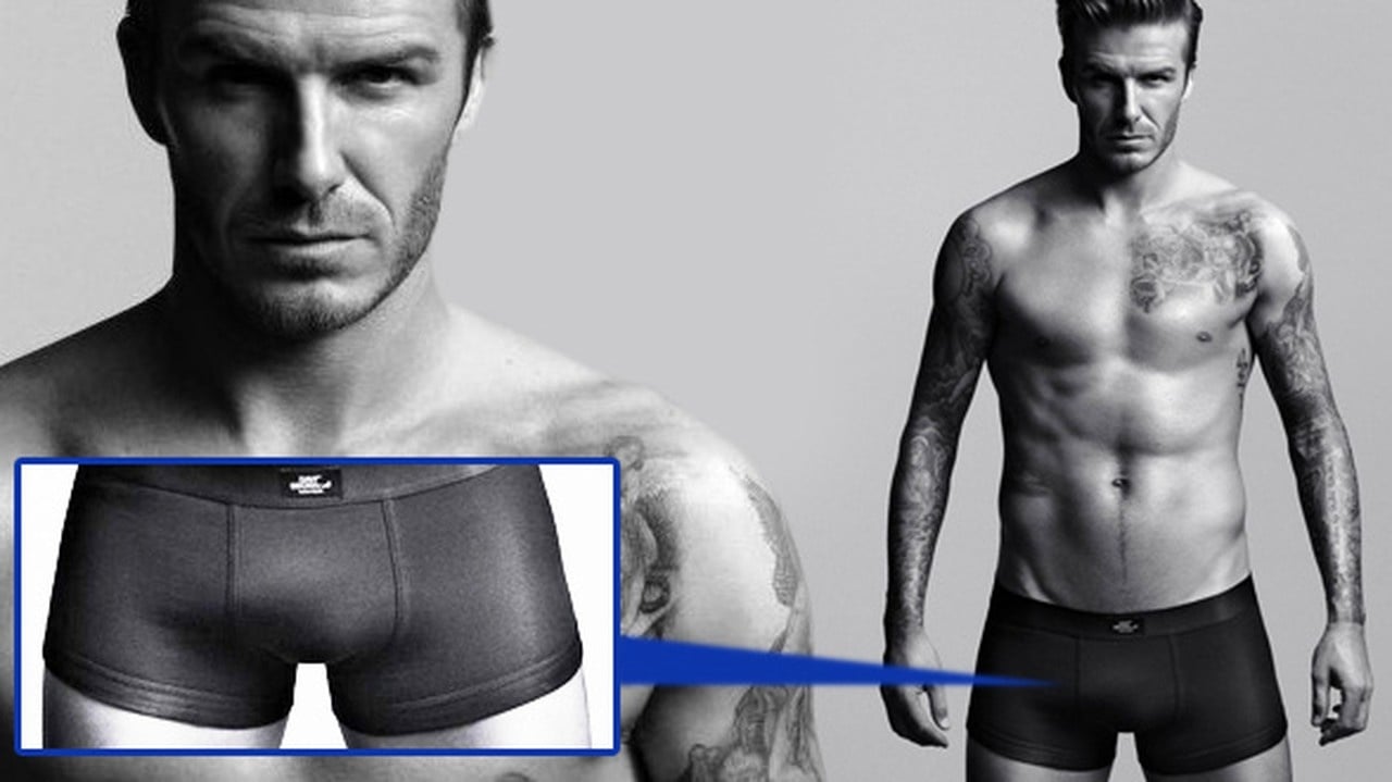 David Beckham v reklame na spodnú bielizeň predvádza aj iné kúsky. 