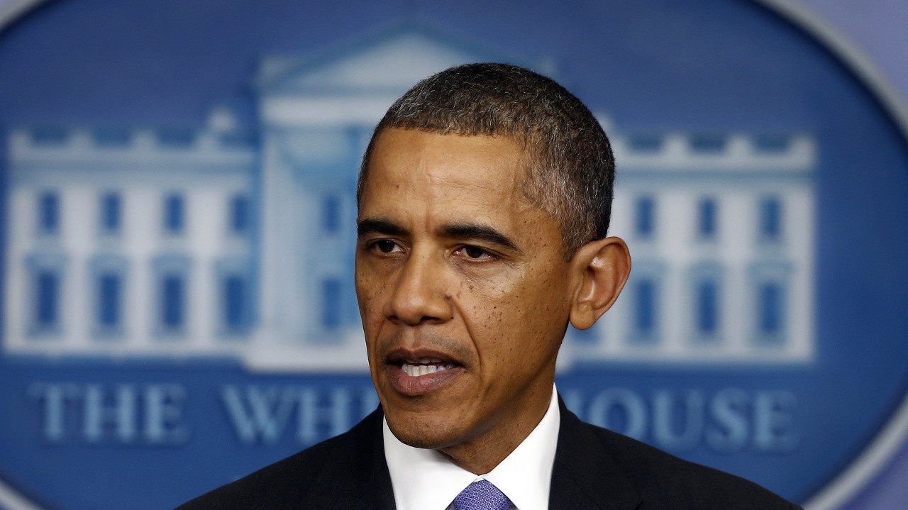 Barack Obama a jeho prejav po tom, čo v USA uzavreli dohodu brániacu platobnej neschopnosti krajiny.