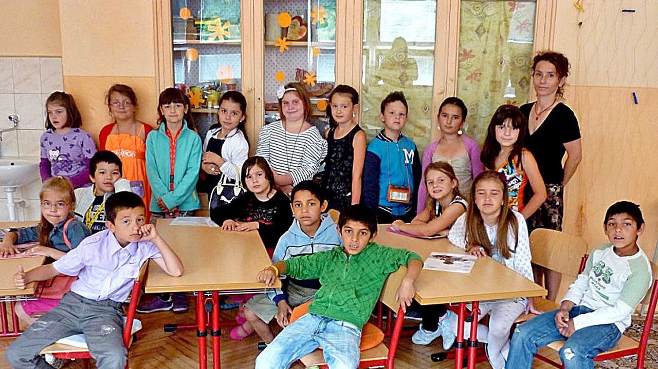Žiaci Základnej školy v Župkove.