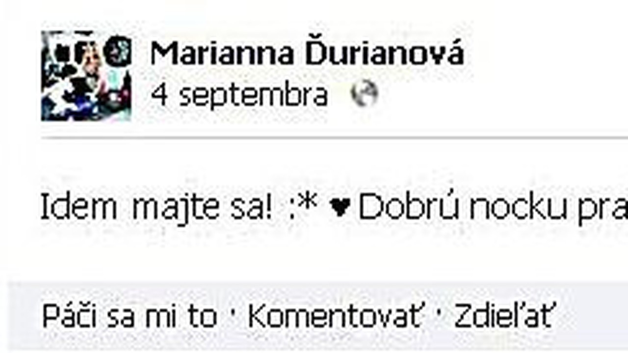 Moderátorka Ďurianová verí, že klamára, ktorý sa za ňu na facebooku vydáva, odhalia jej fanúšikovia čo najskôr.