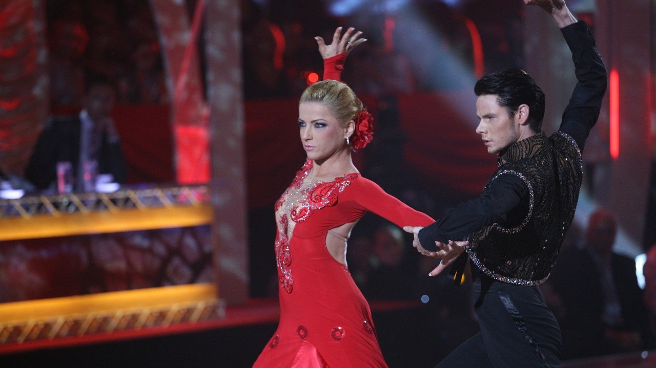 Martina Šimkovičová a Tomáš Antálek počas paso doble v Let’s Dance
