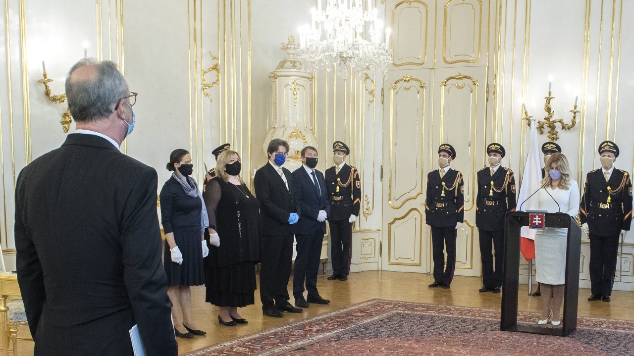 Vymenovanie Jána Šikutu za predsedu Najvyššieho súdu SR.