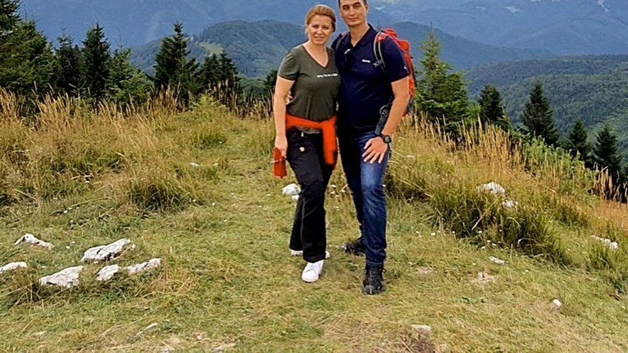 S partnerom Jurajom Rizmanom chodí na turistiku.
