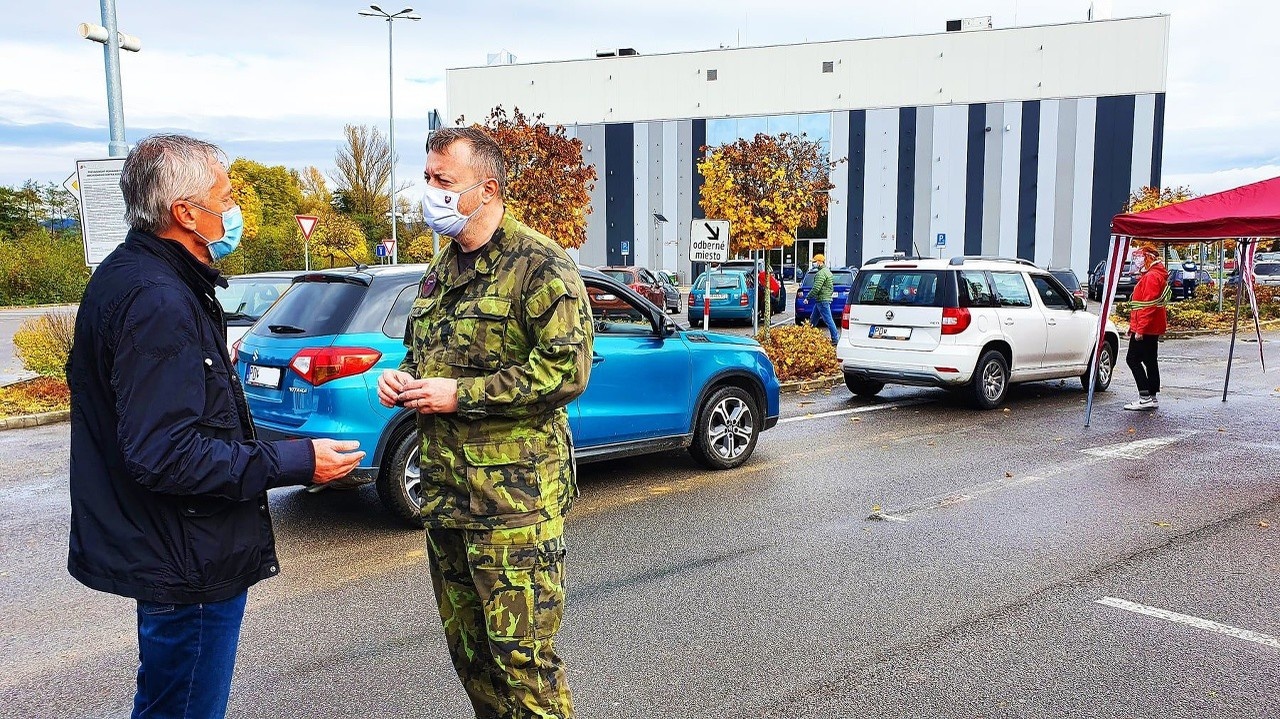 Krajniak navštívil odberné miesto v jeho rodnej Prievidzi.
