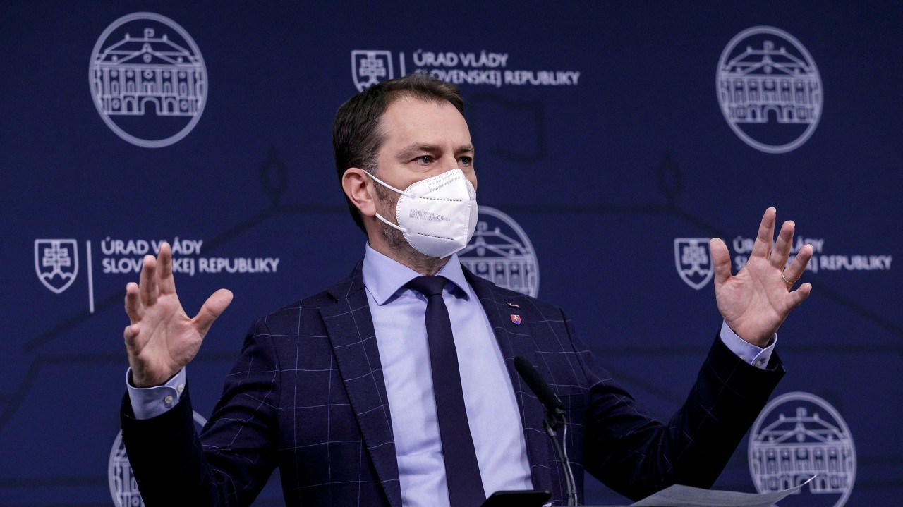 Podpredseda vlády a minister financií SR Igor Matovič