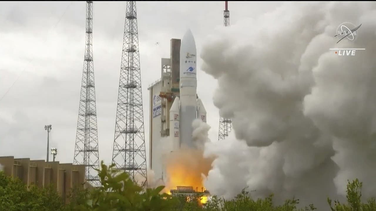 Odštartovala raketa s vesmírnym ďalekohľadom Jamesa Webba.