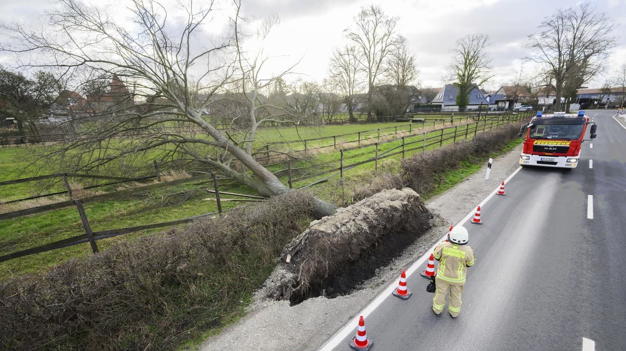 Silny wiatr spowodował też wielkie zniszczenia w Polsce: katastrofa w Krakowie pochłonęła dwa życia