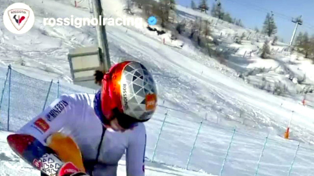 Petra si ešte neoddýchla, už ju čakali testy lyží na nasledujúcu zimu.