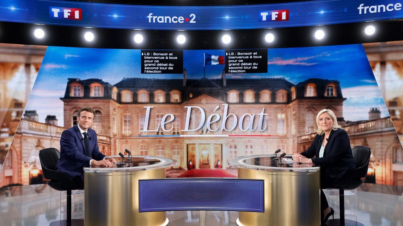 Macron c. Le Pen : Le sondage a montré qui était le plus convaincant dans le débat pré-électoral