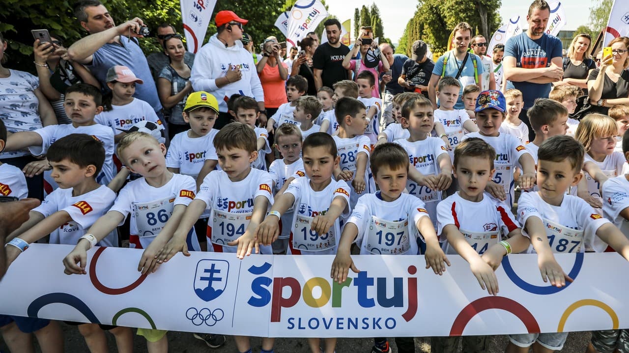 Les journées pleines de sport et de plaisir Športuj Slovensko commencent à Prešov