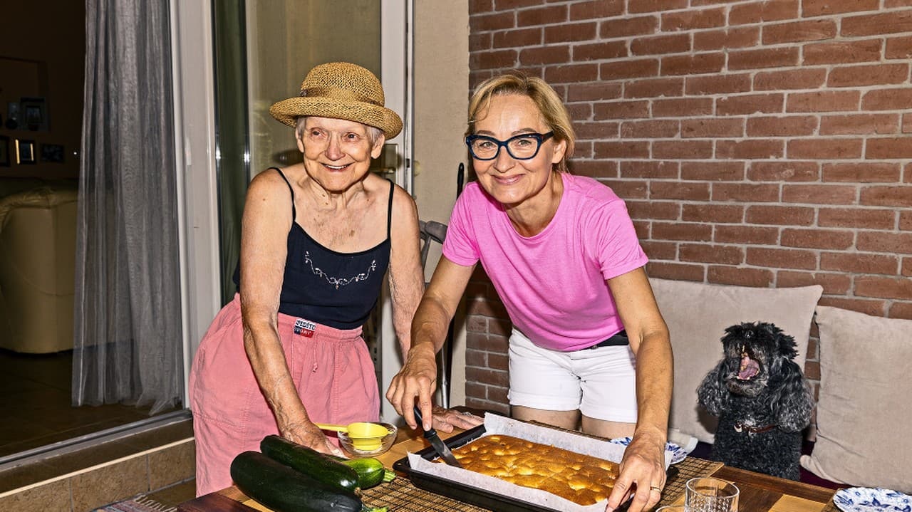 Najväčšou záhradkárkou je vraj mama Oľga. 