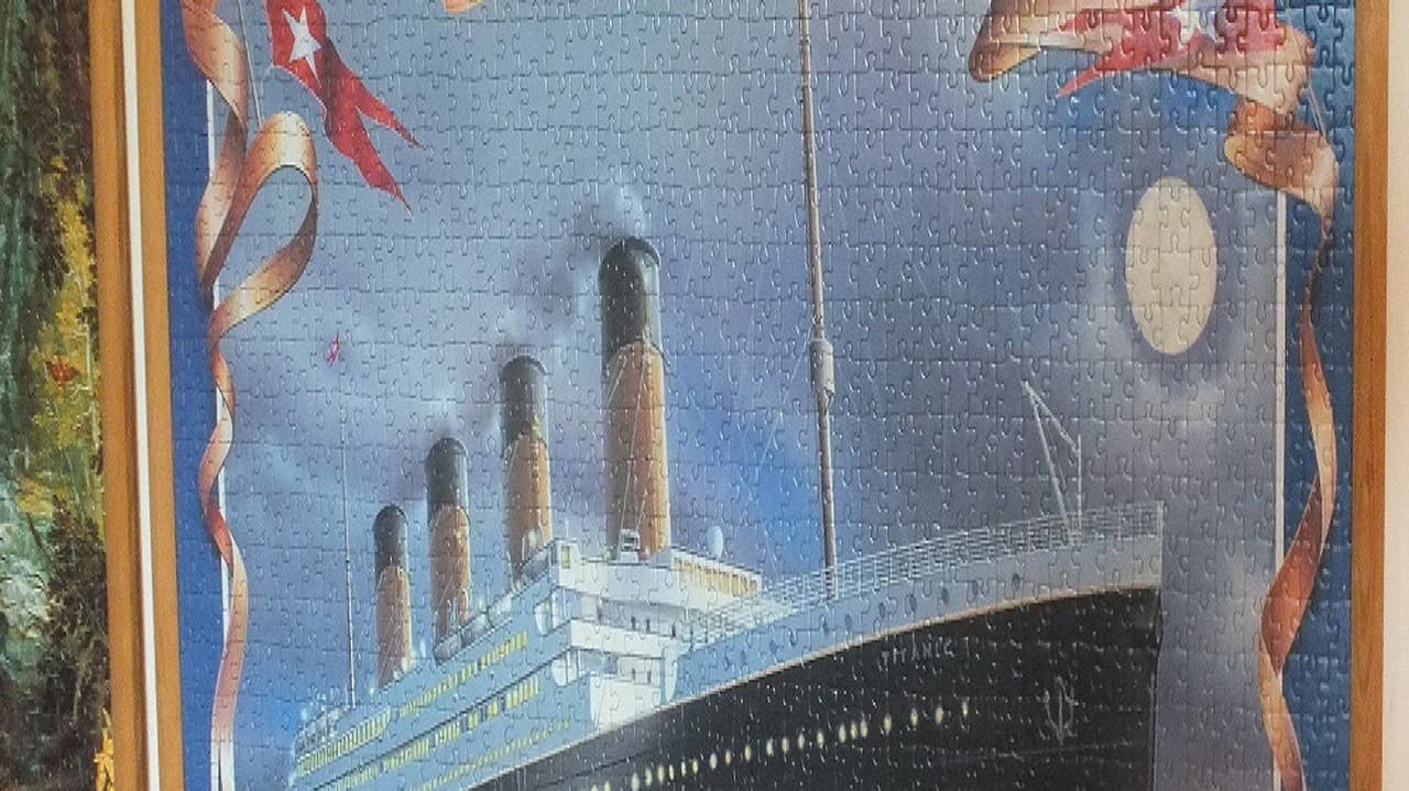 V zbierke im nechýba ani poskladaný parník Titanic.
