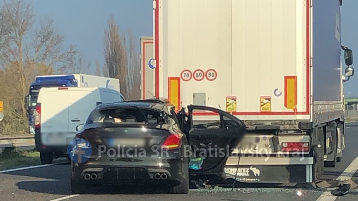 Slováková mala veľké šťastie, že z nehody vyviazla bez zranení.