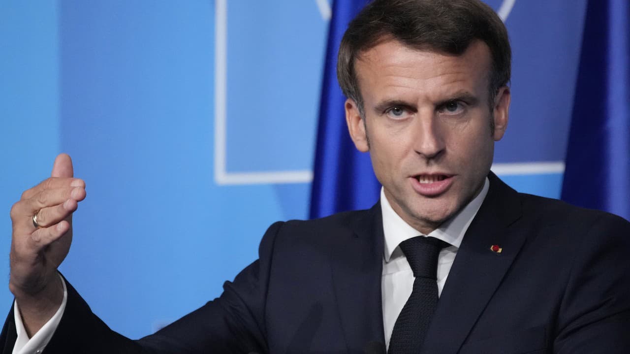 Macron ose !  Intéressant avec qui il veut agir contre les Russes : Il a annoncé de grands projets