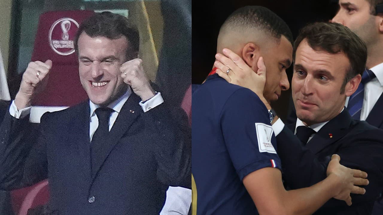 Après le fiasco de la finale, un Macron triste s’est précipité dans le vestiaire des joueurs : Les footballeurs ont juste regardé !  Oh, ce qu’il faisait sur le stand