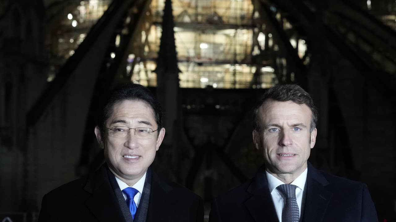 Le Japon et la France annoncent une coopération plus étroite : Macron a promis un soutien incessant