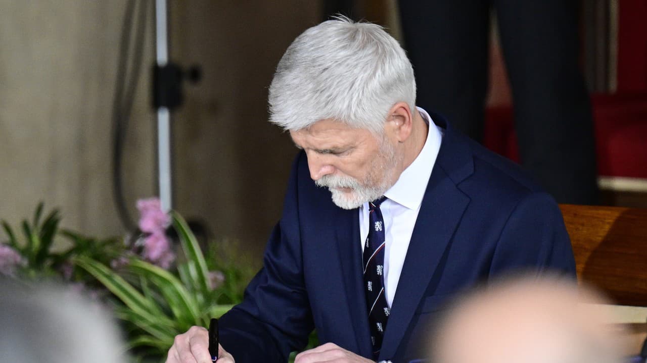 Nový český prezident Petr Pavel zložil sľub.
