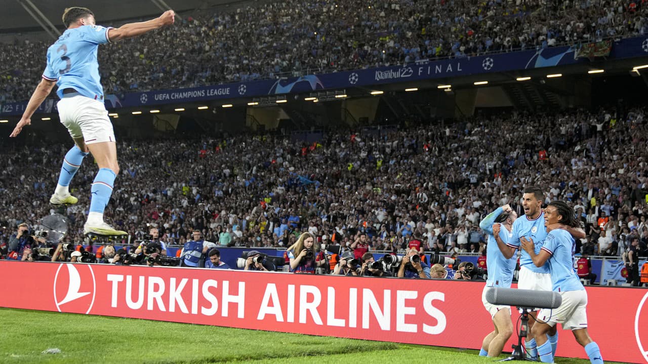 Sen sa stal skutočnosťou: Manchester City premiérovo vyhral Ligu majstrov a zavŕšil treble!