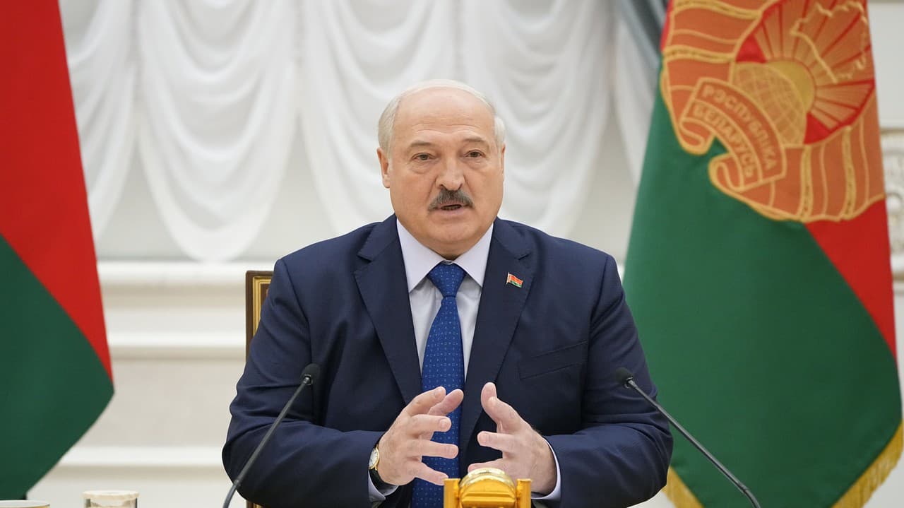 Bieloruský prezident Alexander Lukašenko.