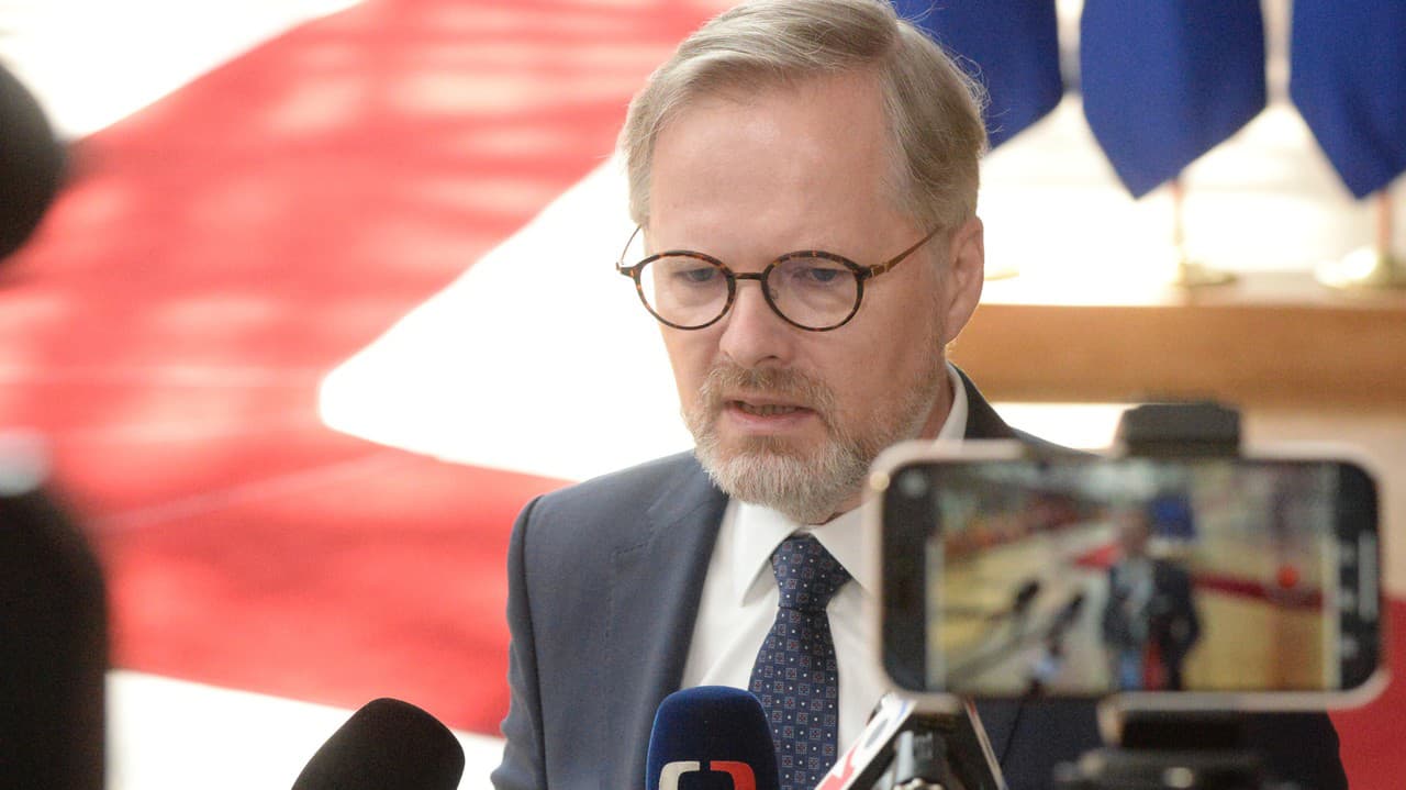 Český premiér Petr Fiala
