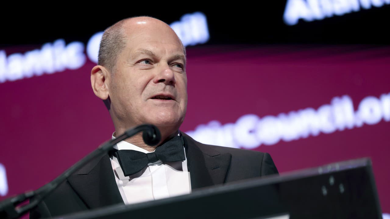 Nemecký spolkový kancelár Olaf Scholz.