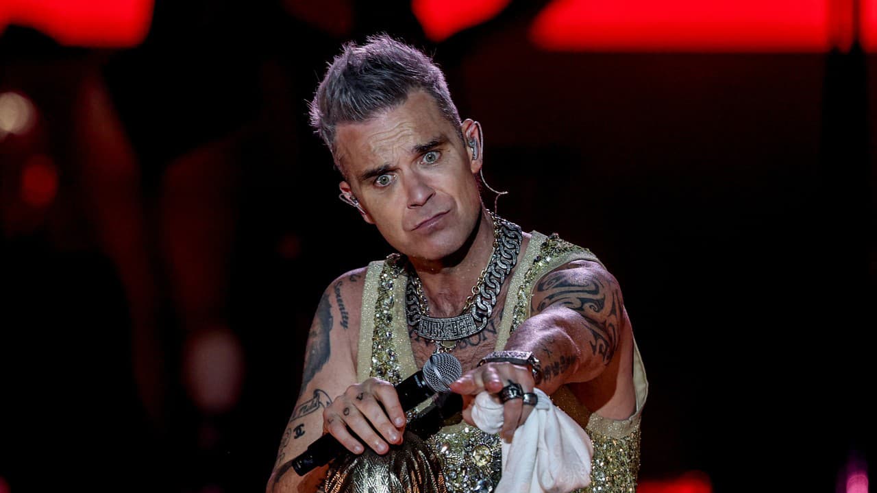 Spevák Robbie Williams