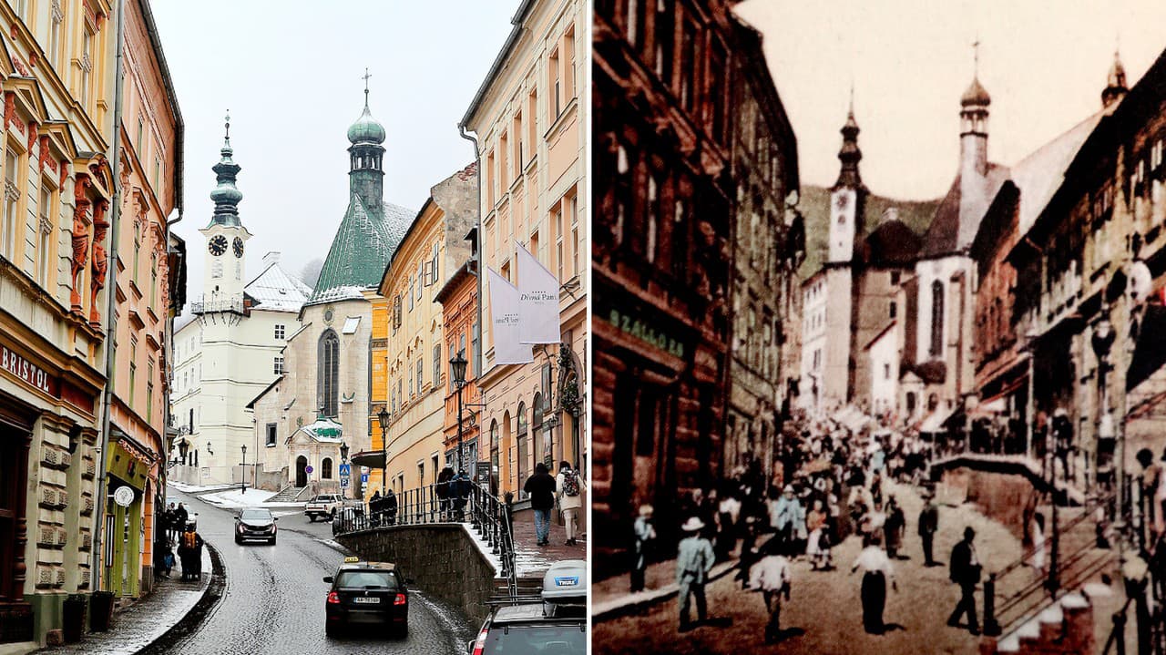 Ako sa zmenila Banská Štiavnica za 126 rokov: Dobové fotografie vám vyrazia dych! TAKTO obľúbené mesto vyzeralo