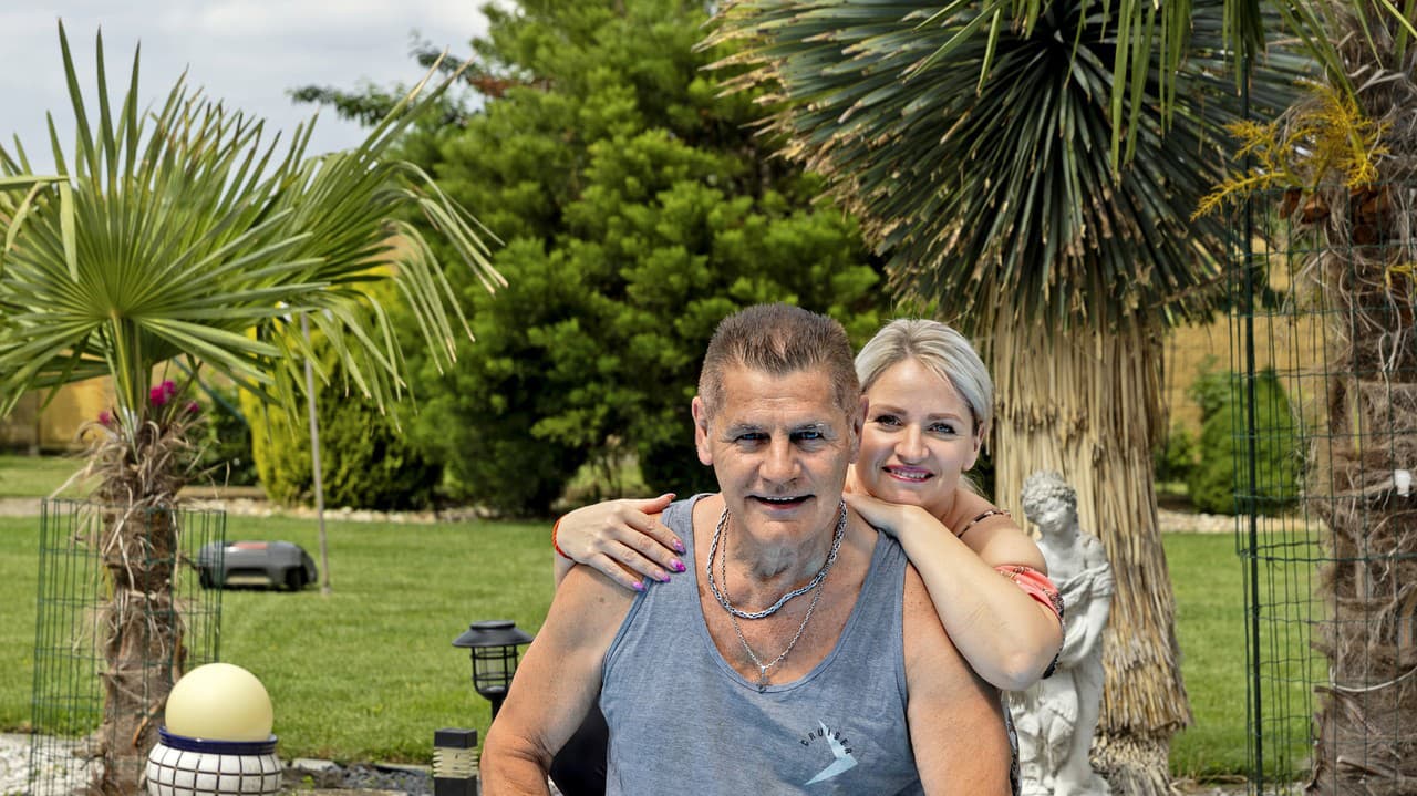 Manželka Petra je jeho obrovskou oporou.