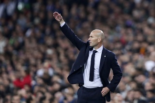 Tréner Realu Zinedine Zidane.