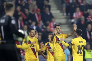 Hráči Barcelony (ilustračné foto).