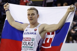 Ján Volko vo francúzskom Liévine skončil vo finále behu na 60 metrov tretí.