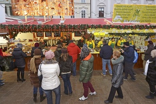 Vianočné trhy budú v Bratislave od 20. novembra do 23. decembra.