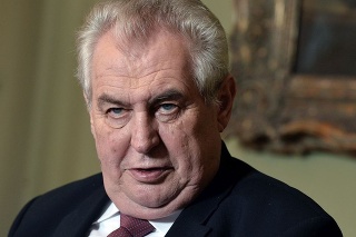 Český prezident Miloš Zeman.