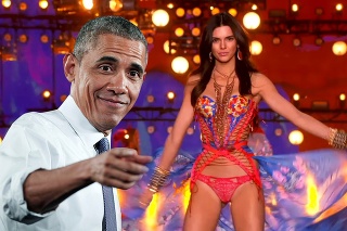 Barrack Obama zosmiešnil mladú modelku.