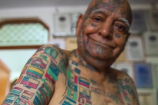 Rishi chce tetovaním pokoriť rekord.