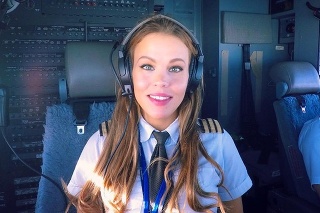 Malin Rydqvist pracuje ako pilotka.