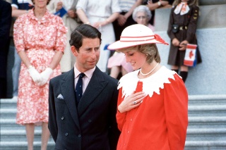 Princ Charles a princezná Diana